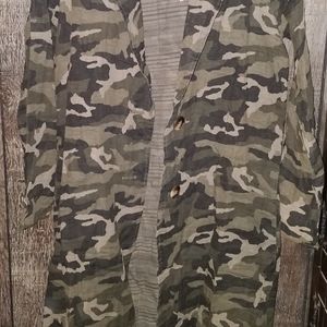Mystree Camo Coat / Trench / Jacket / Cardigan